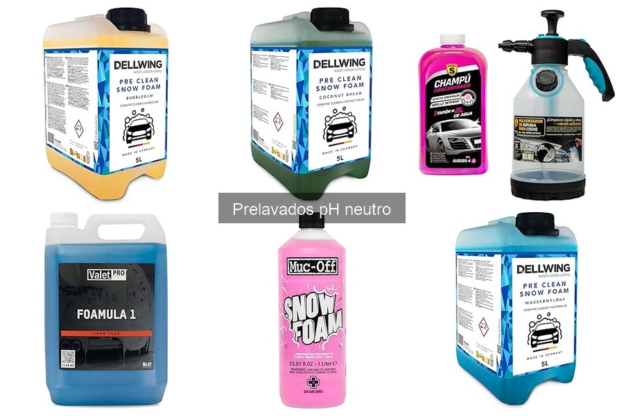 Frecuencia Ideal de Prelavados pH Neutro para tu Coche