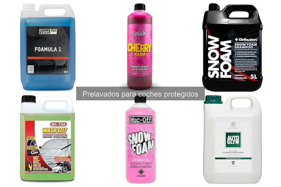 Frecuencia Ideal para Aplicar Prelavados en Coches Protegidos