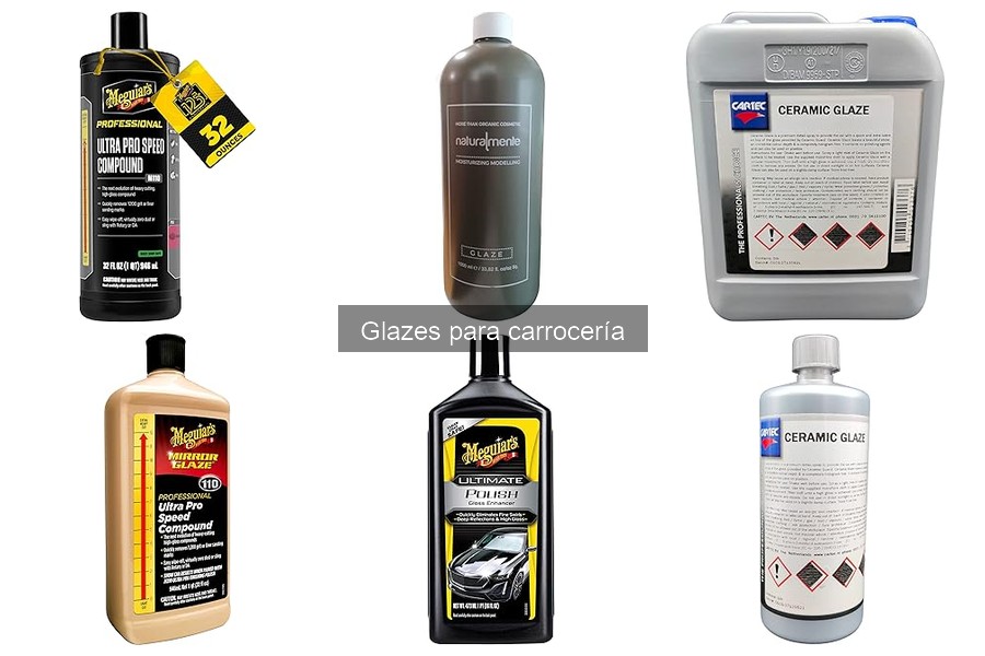 Glazes seguros para pinturas de coche restauradas