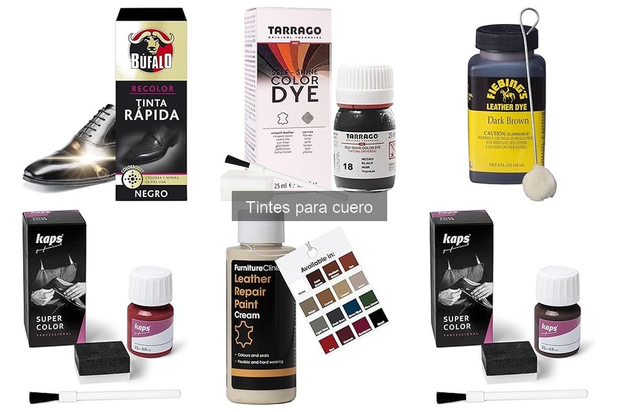Guía completa para aplicar tinte en cuero: técnicas y tips