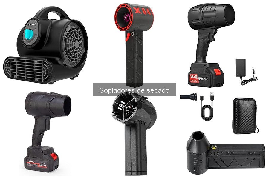 Guía de compra: características de sopladores de secado