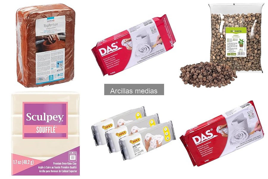 Guía de compra de arcilla media: calidad y mejores marcas