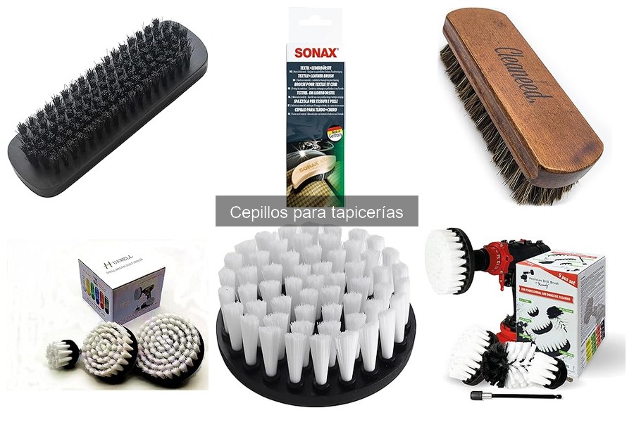 Guía de compra de cepillos para tapicerías de coche