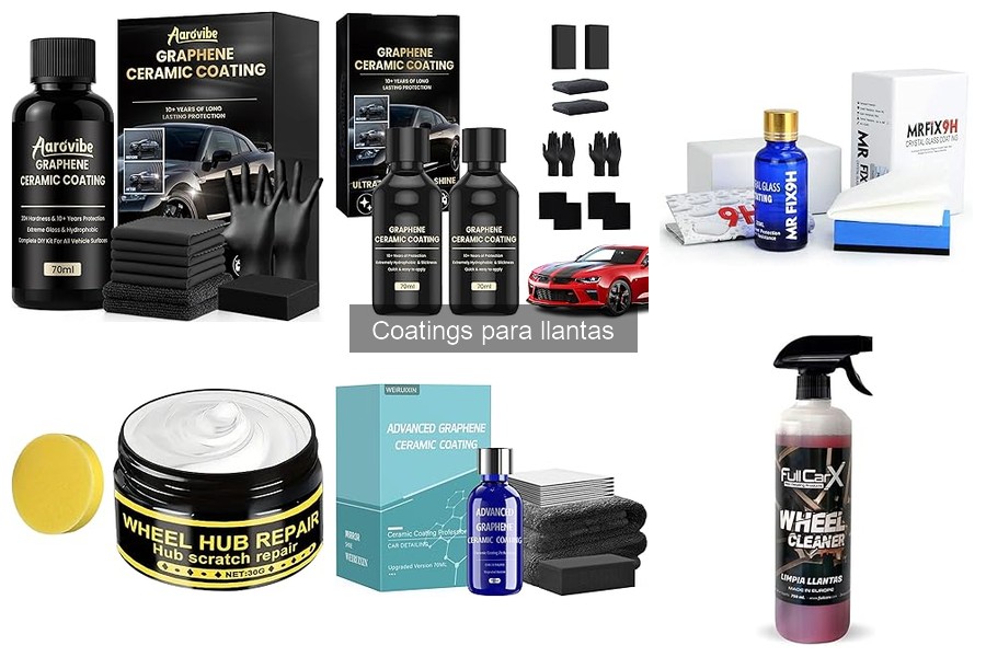 Guía de compra de coatings para llantas: Durabilidad y precio