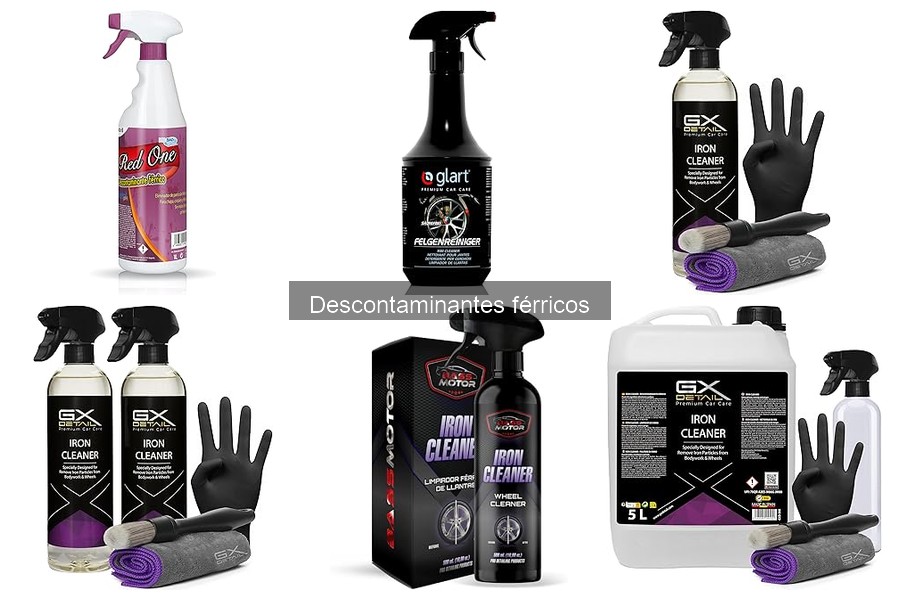 Guía de compra de descontaminantes férricos para tu coche