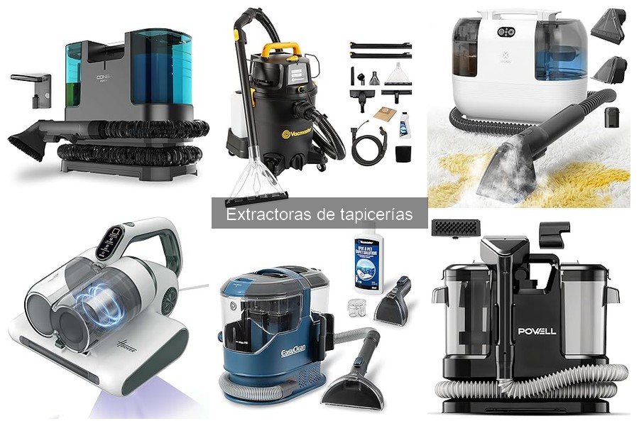 Guía de compra de extractoras de tapicerías efectivas