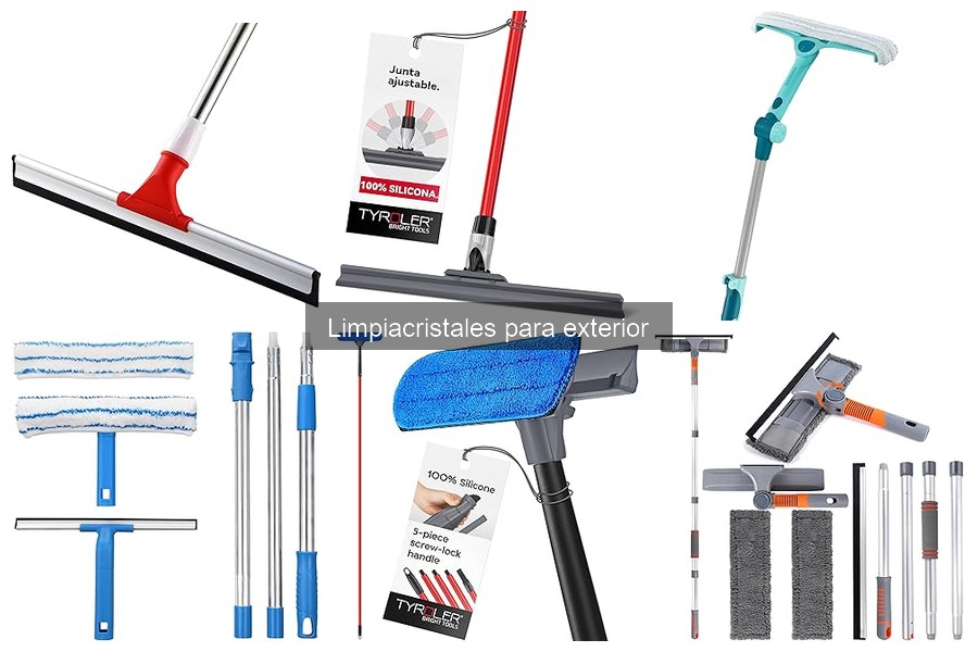 Guía de compra de limpiacristales para exterior