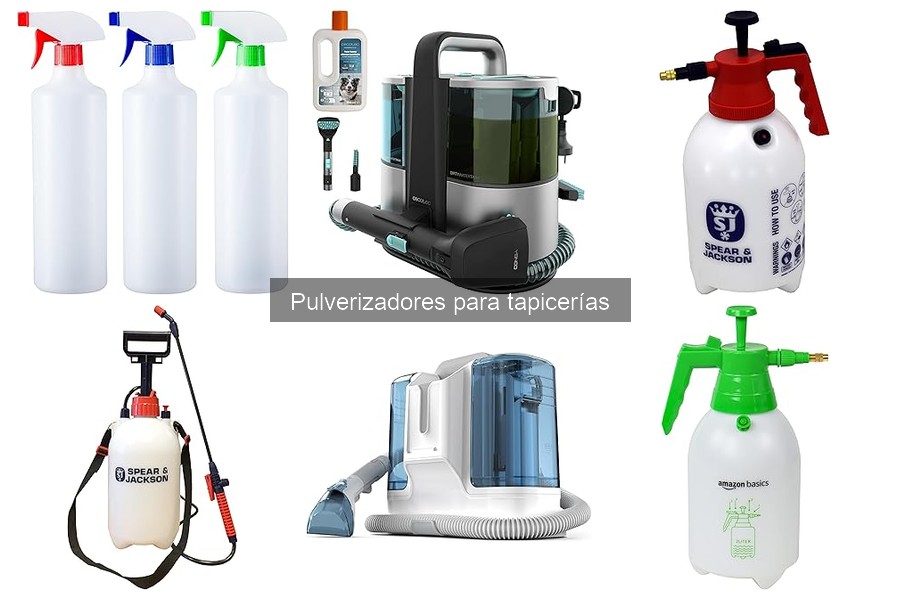 Guía de compra de pulverizadores para tapicerías