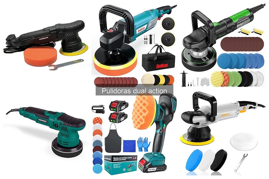 Guía de compra: Encuentra la mejor pulidora dual action