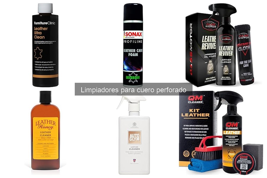 Guía de compra: Limpiadores para cuero perforado