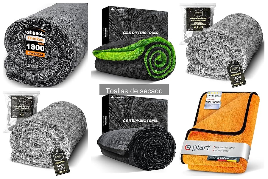 Guía de compra: Toallas de secado para coches