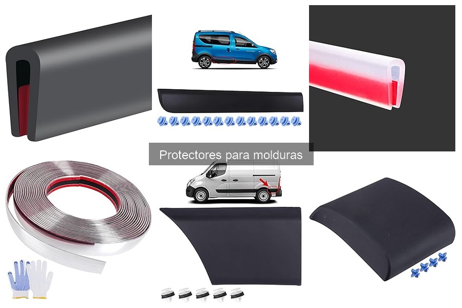 Guía de instalación de protectores para molduras de coche