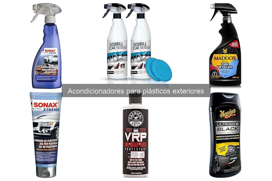 Guía para Elegir el Mejor Acondicionador para Plásticos Exteriores