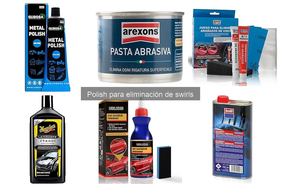 Guía para Elegir el Mejor Polish para Eliminar Swirls