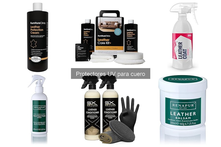 Guía para elegir el mejor protector UV para cuero