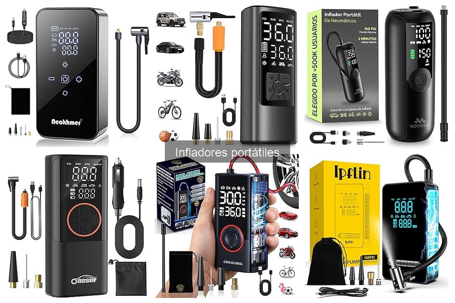 Infladores Portátiles para Ciclistas: Mejores Opciones 2023