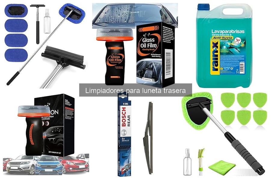 Limpiador para luneta trasera: beneficios y funciones clave