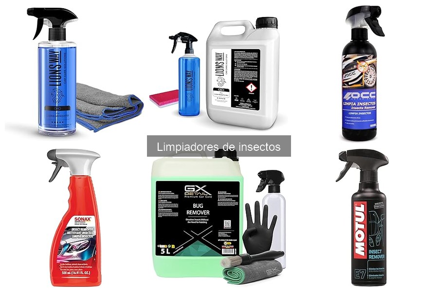 Limpiadores de insectos: ¿Dañan el cristal de tu coche?