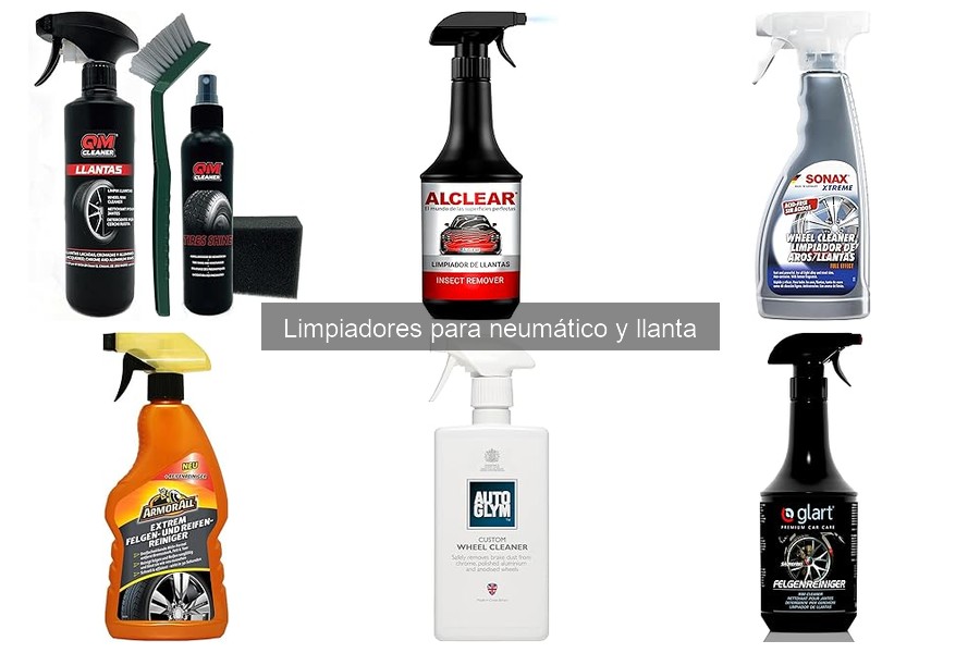 Limpiadores ecológicos para neumáticos y llantas: opciones efectivas