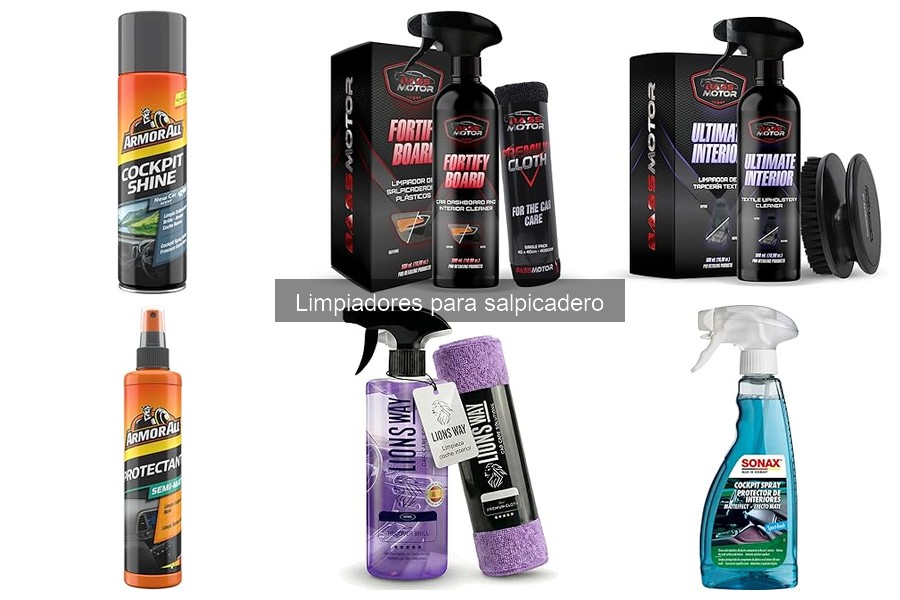 Limpiadores para Salpicadero Ecológicos: Beneficios y Opciones