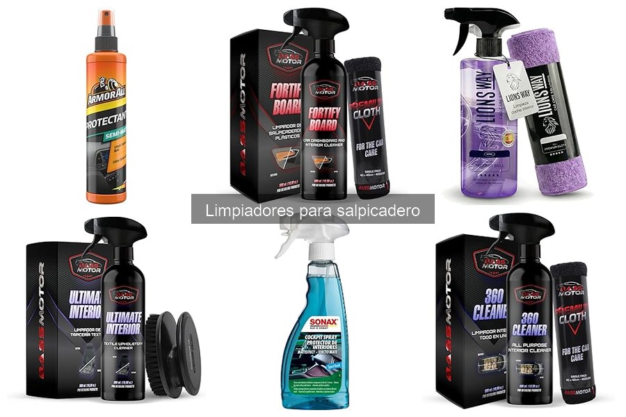 Limpiadores para Salpicadero: ¿Qué Son y Cómo Funcionan?