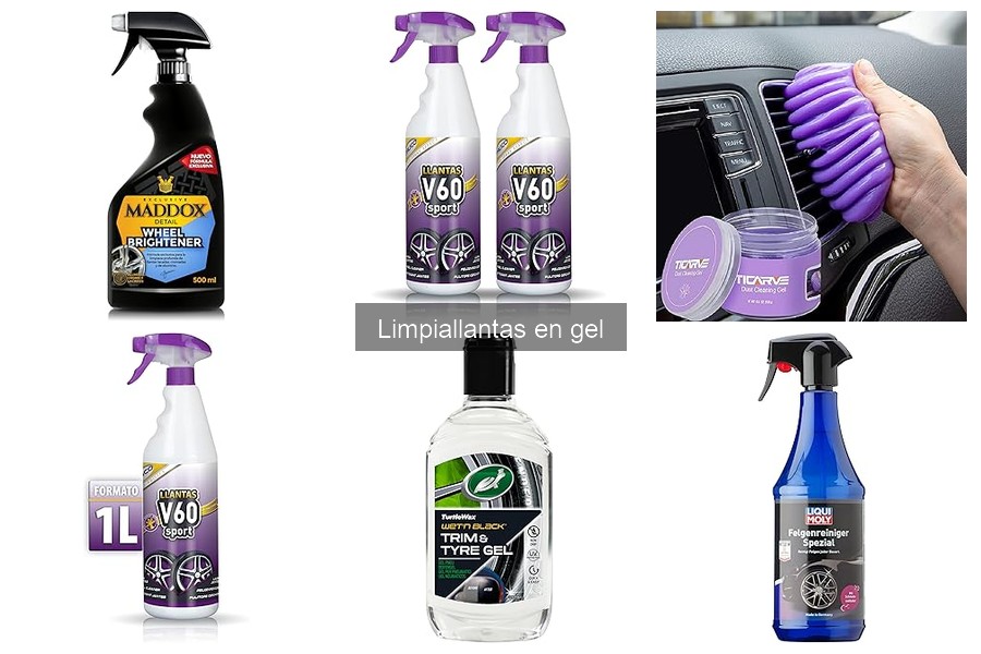 Limpiallantas en gel: reseñas de los más populares