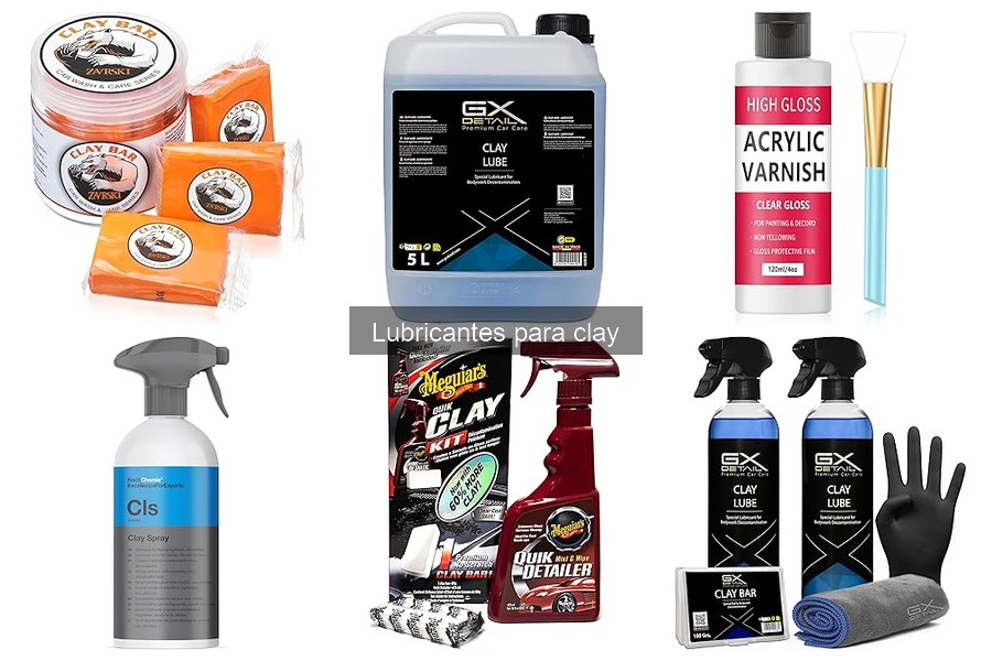 Los 3 mejores lubricantes para clay: opinión y análisis