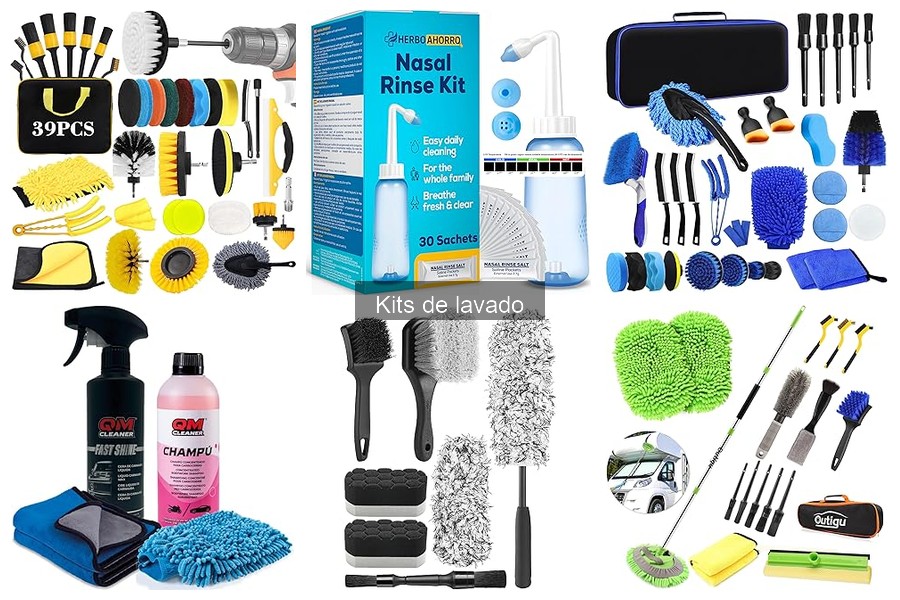 Los mejores kits de lavado de coches: comparativa 2023