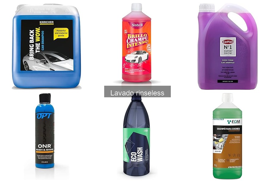 Los mejores productos para el lavado rinseless en 2023