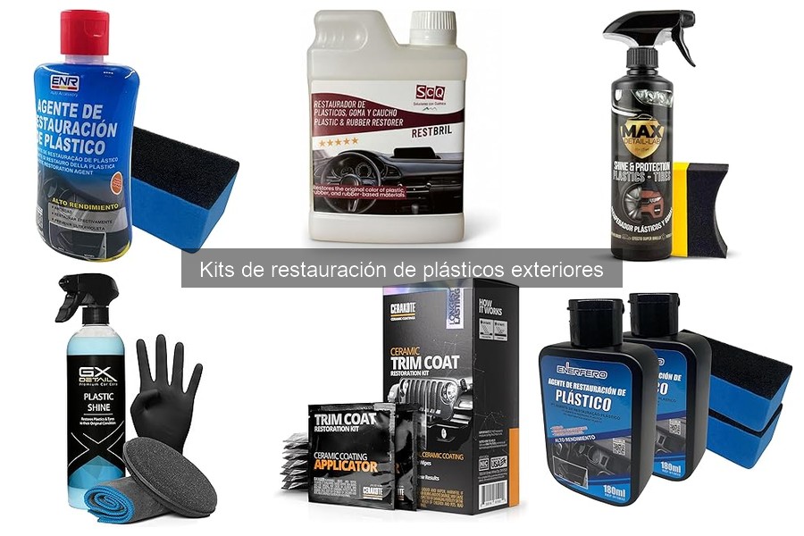 Mantén tus plásticos restaurados con estos consejos útiles