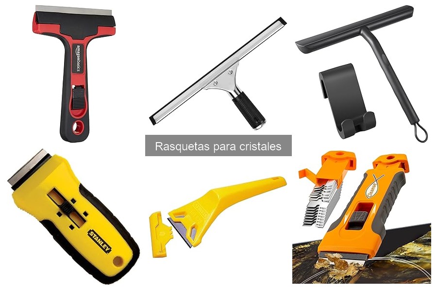 Mantenimiento adecuado de rasquetas para cristales