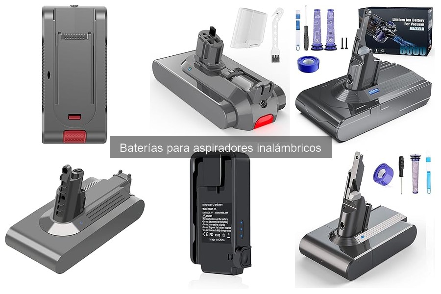 Mantenimiento de baterías para aspiradores inalámbricos