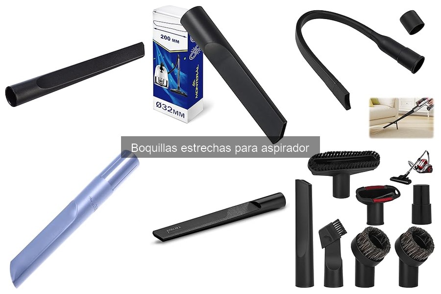 Mantenimiento de Boquillas Estrechas para Aspirador
