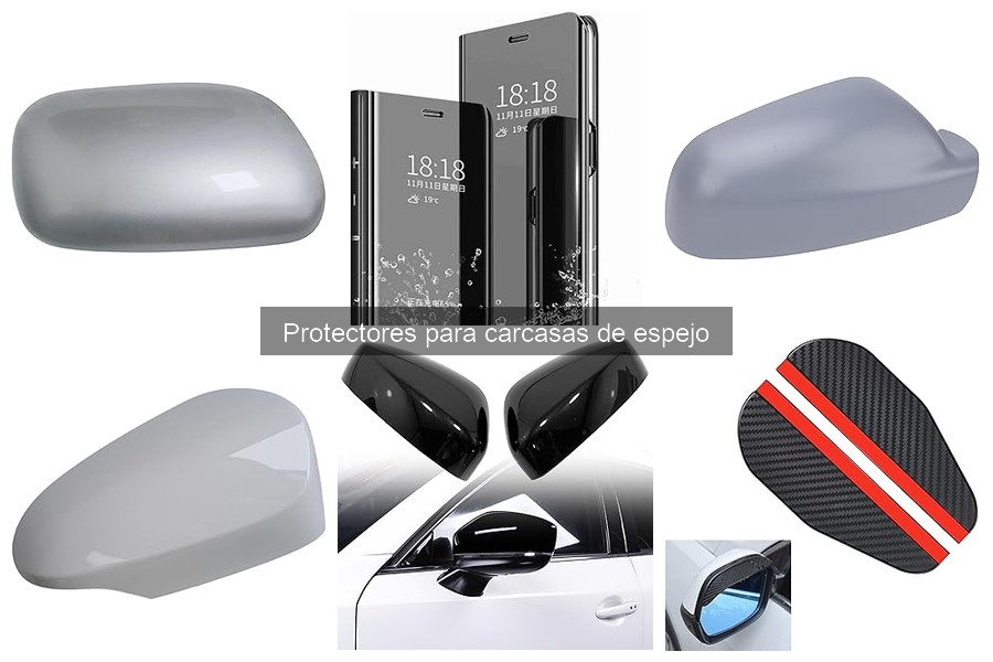 Mantenimiento y limpieza de protectores de carcasas de espejo