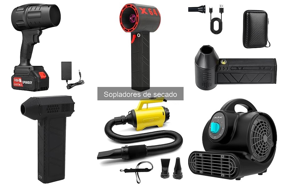 Mantenimiento y limpieza de sopladores de secado para coches