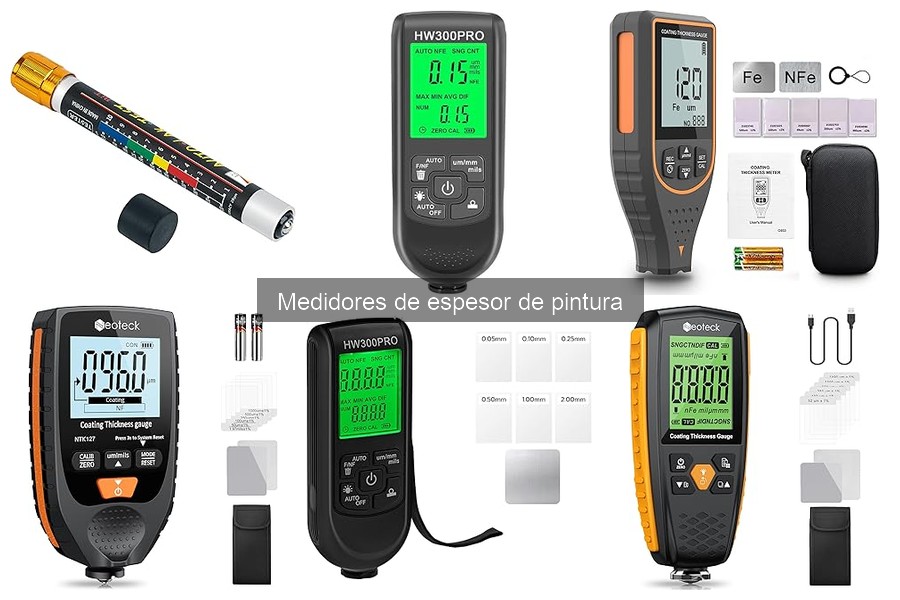 Medidores de espesor de pintura: ¿Económicos o gama alta?