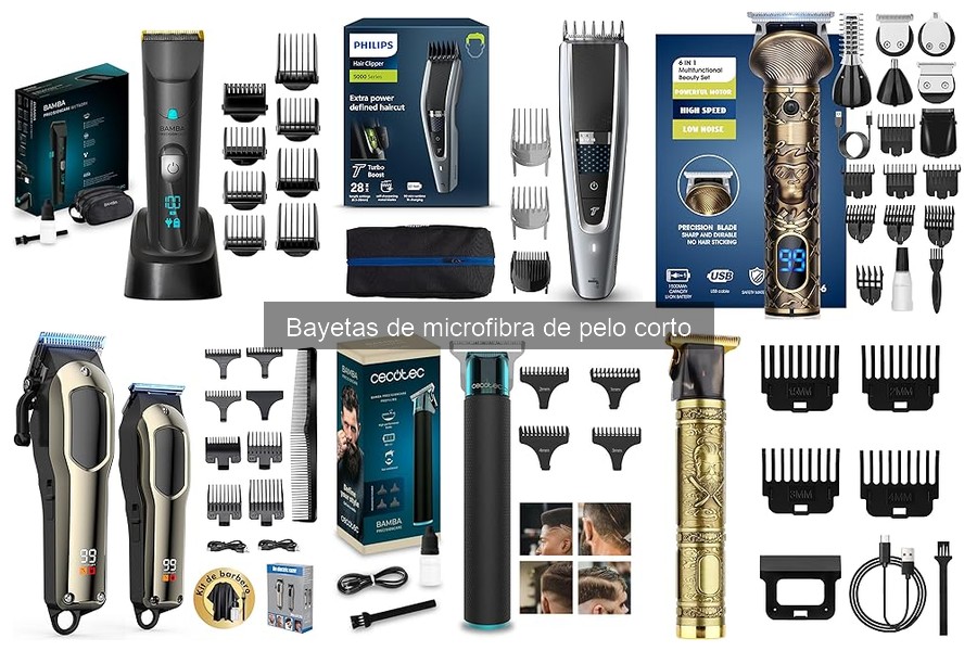 Mejor bayeta de microfibra de pelo corto para tu coche