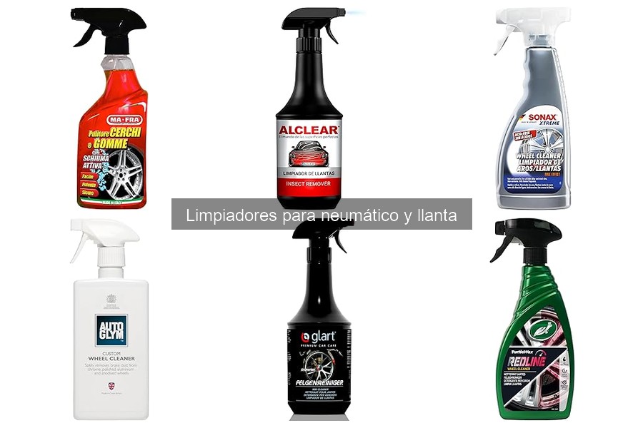 Mejor limpiador para neumáticos y llantas según uso