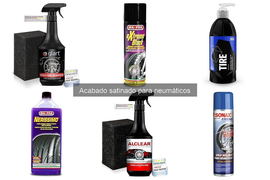 Mejores acabados satinados para neumáticos en 2023