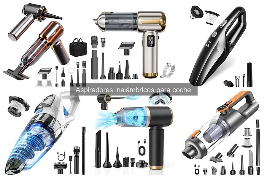 Mejores accesorios para aspiradores inalámbricos de coche