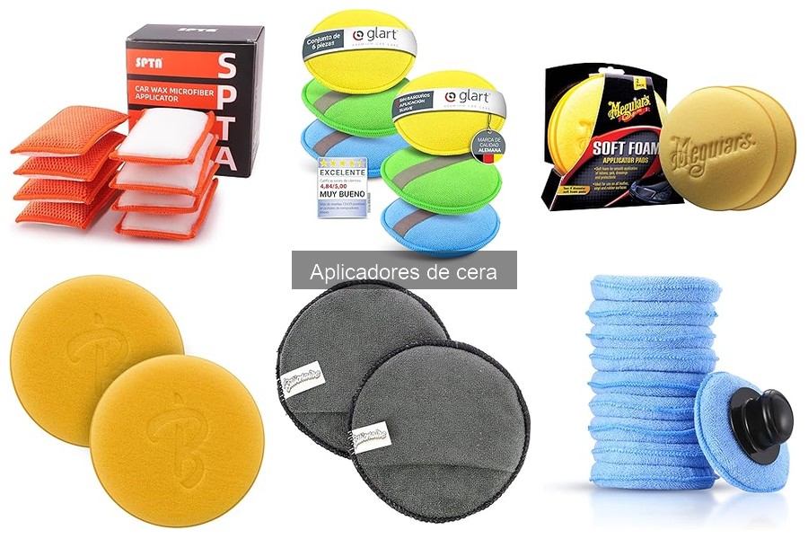 Mejores aplicadores de cera para coches de lujo