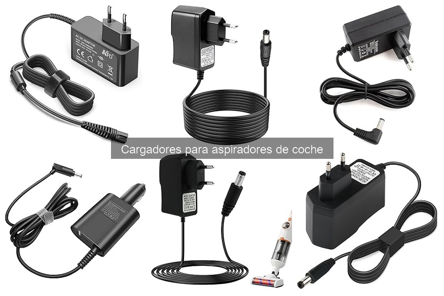 Mejores cargadores para aspiradores de coche en 2023