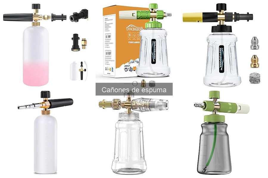Mejores detergentes para usar con cañones de espuma