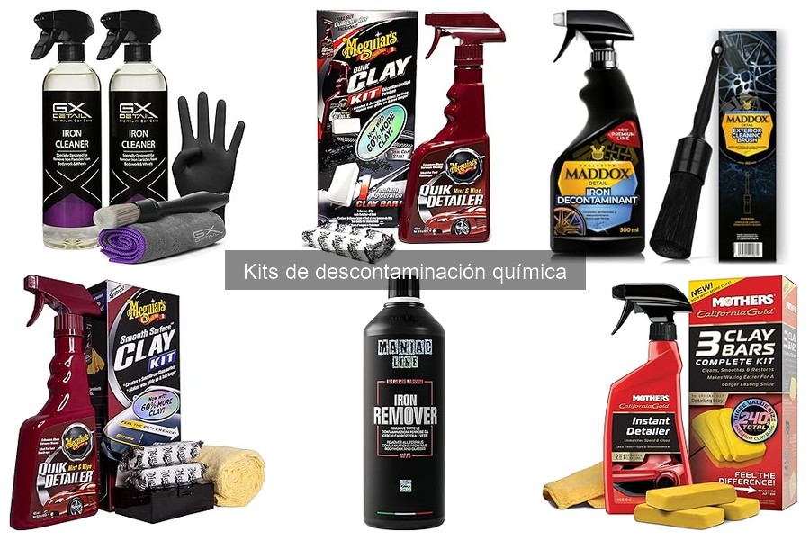 Mejores kits de descontaminación química para coches de lujo