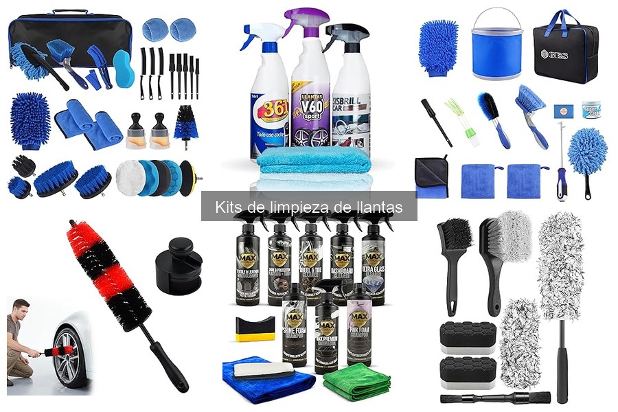 Mejores Kits de Limpieza de Llantas: Comparativa de Marcas