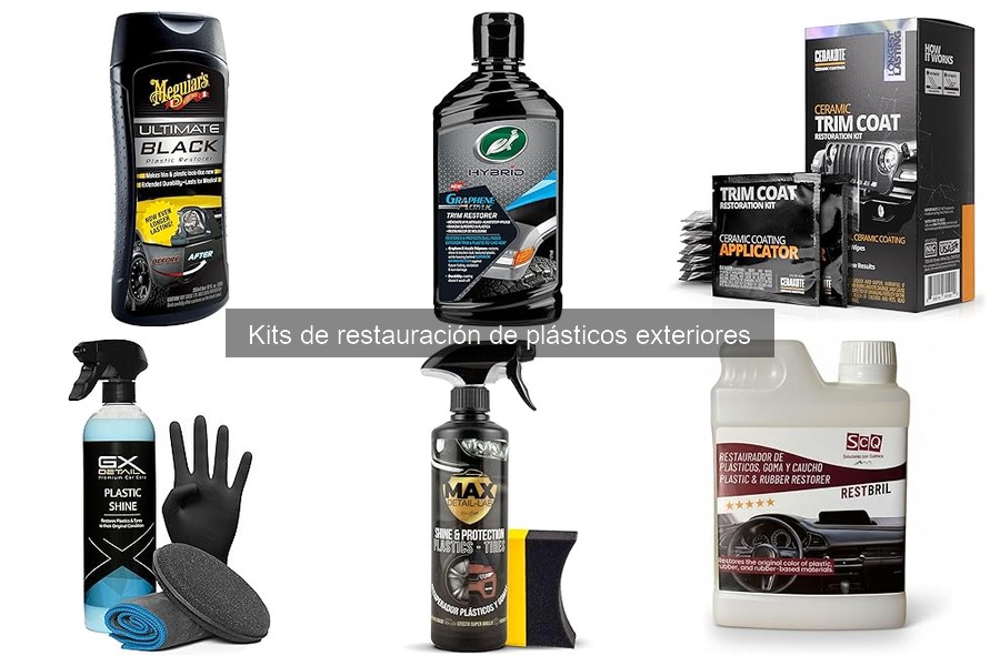 Mejores kits de restauración de plásticos exteriores 2023