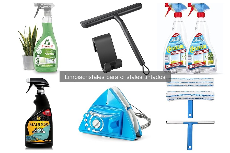 Mejores limpiacristales para cristales tintados en 2023