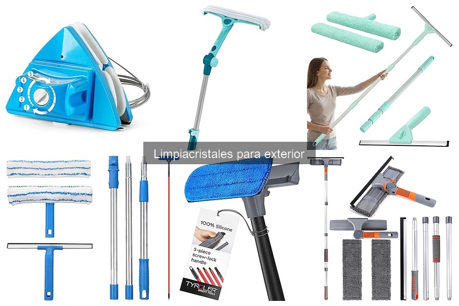 Mejores limpiacristales para exterior del 2023: Comparativa