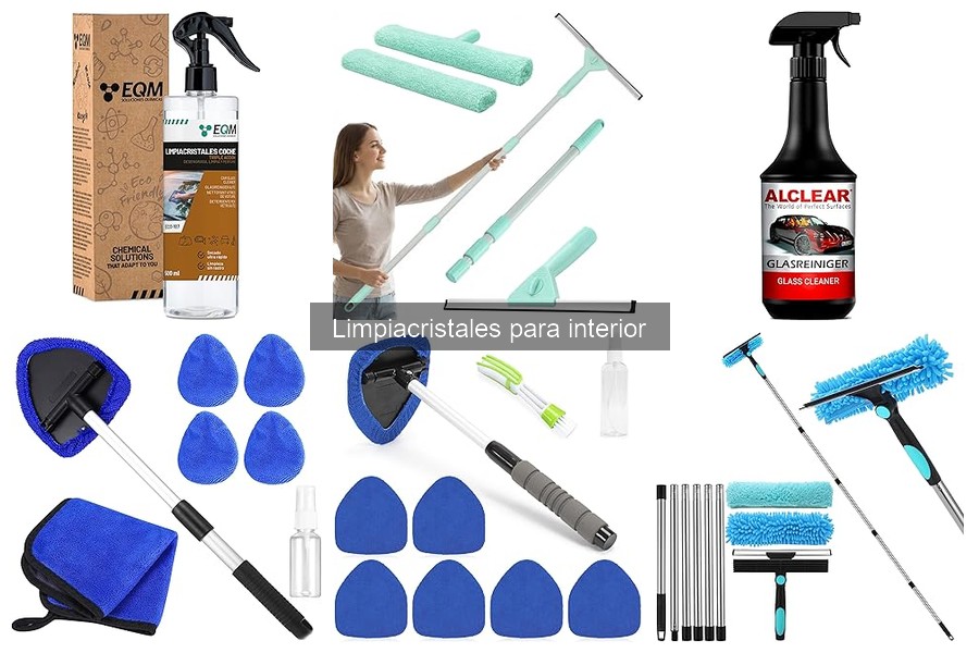 Mejores limpiacristales para interior en 2023: Comparativa