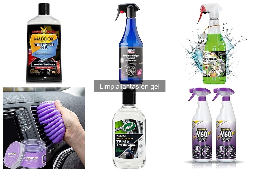Mejores limpiallantas en gel para coches de lujo
